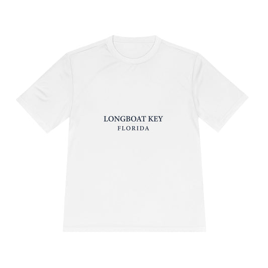 Longboat Key Florida Moisture-Wicking Tee — Coastal Vacation Shirt
