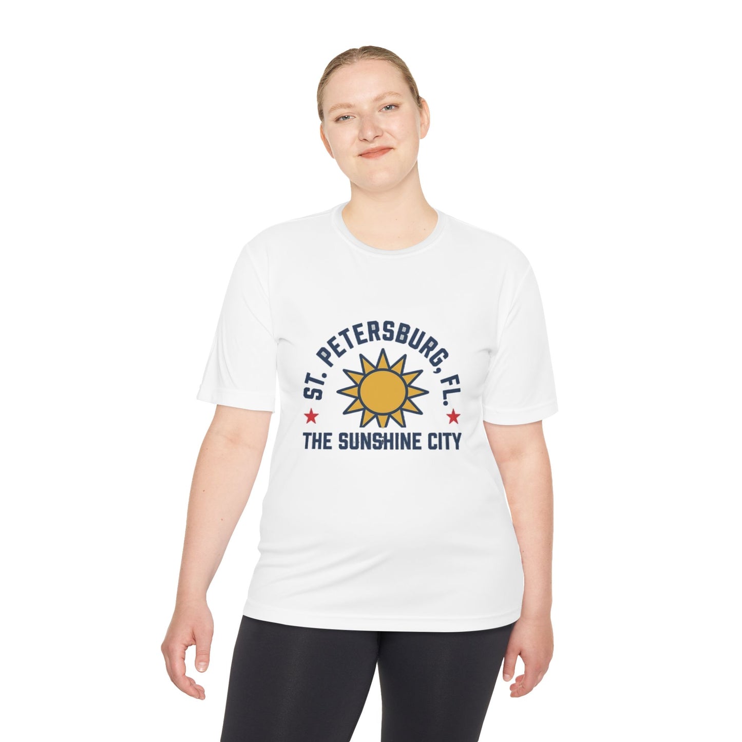 St. Petersburg FL 'The Sunshine City' Moisture-Wicking Tee