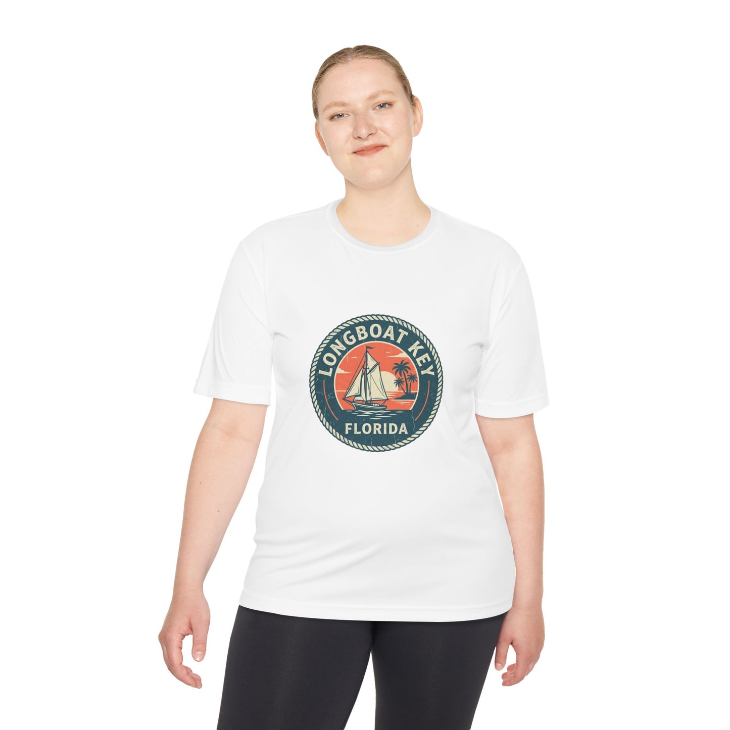 Longboat Key Florida Sailboat Tee — Vintage Coastal Vacation T-Shirt