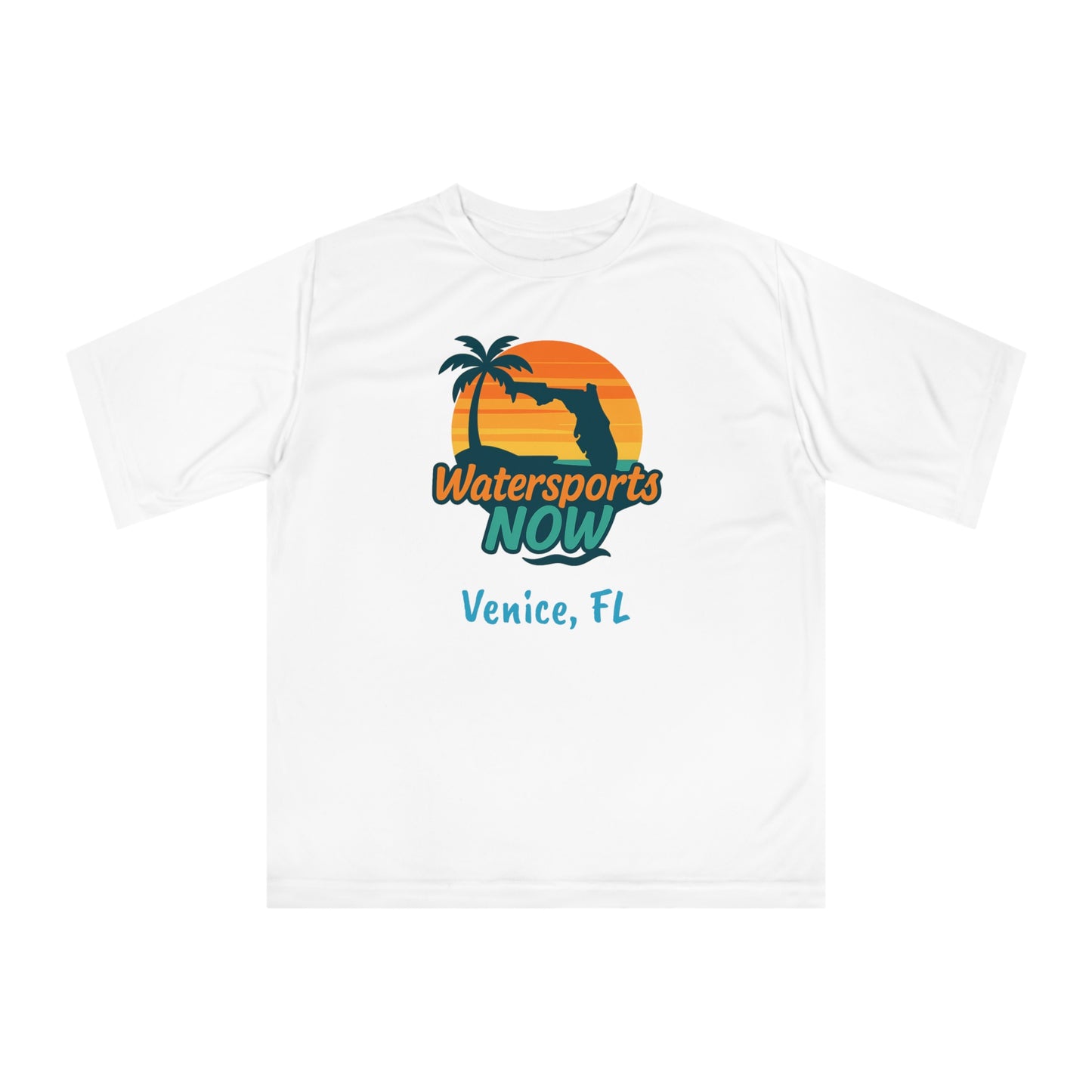 Watersports Now Active Venice FL, Beachwear, Sports Tee, Gift for Water Lovers, Summer Wear, Venice FL Tee