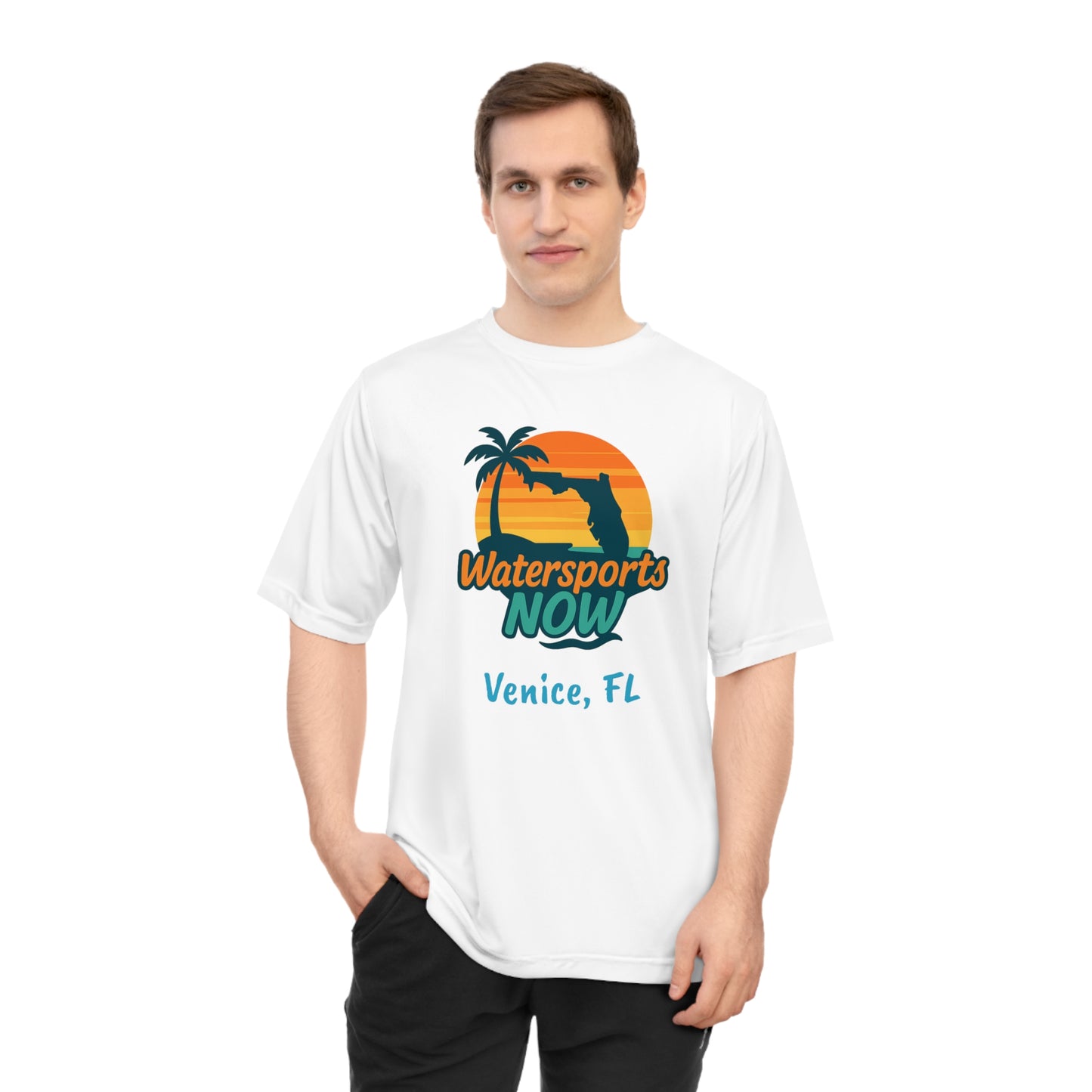 Watersports Now Active Venice FL, Beachwear, Sports Tee, Gift for Water Lovers, Summer Wear, Venice FL Tee - Watersports Now