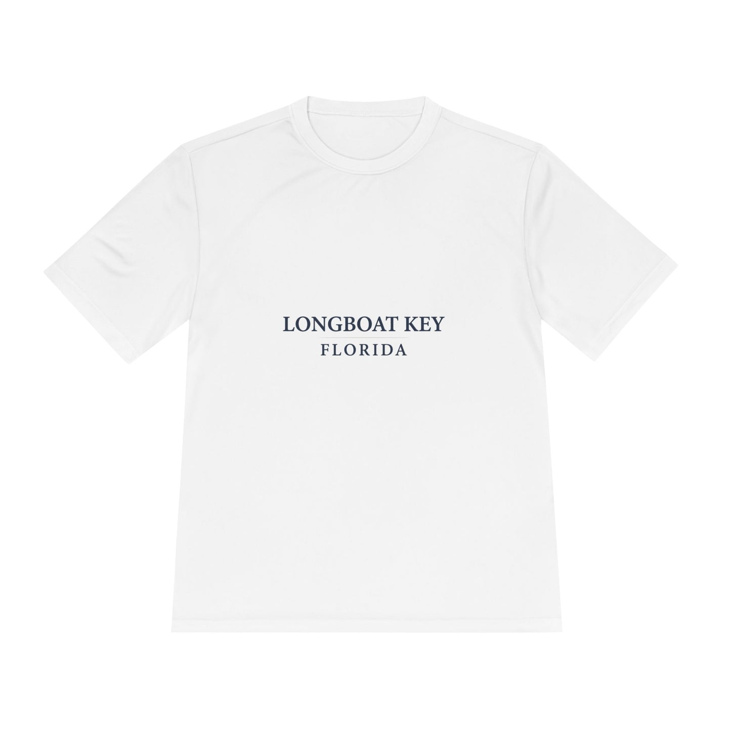 Longboat Key Florida Moisture-Wicking Tee — Coastal Vacation Shirt