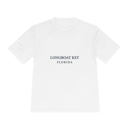 Longboat Key Florida Moisture-Wicking Tee — Coastal Vacation Shirt