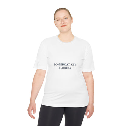 Longboat Key Florida Moisture-Wicking Tee — Coastal Vacation Shirt