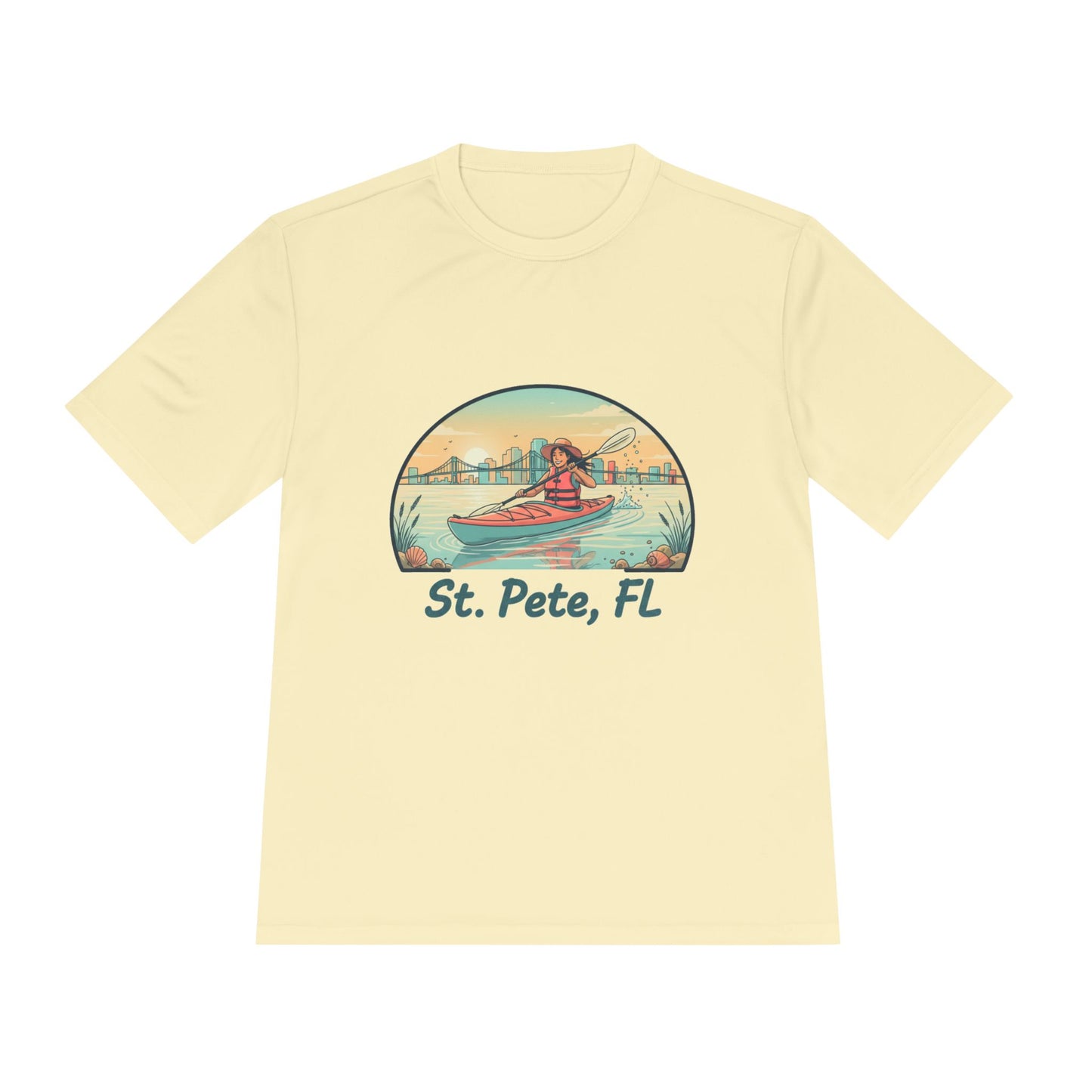 St. Pete, FL Kayak Sunset Tee