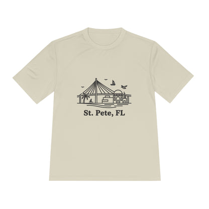 St. Pete Pier Graphic Tee — St. Pete, FL Souvenir Shirt