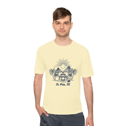 St. Pete, FL Beach Hut Tee – Coastal Vacation T-Shirt