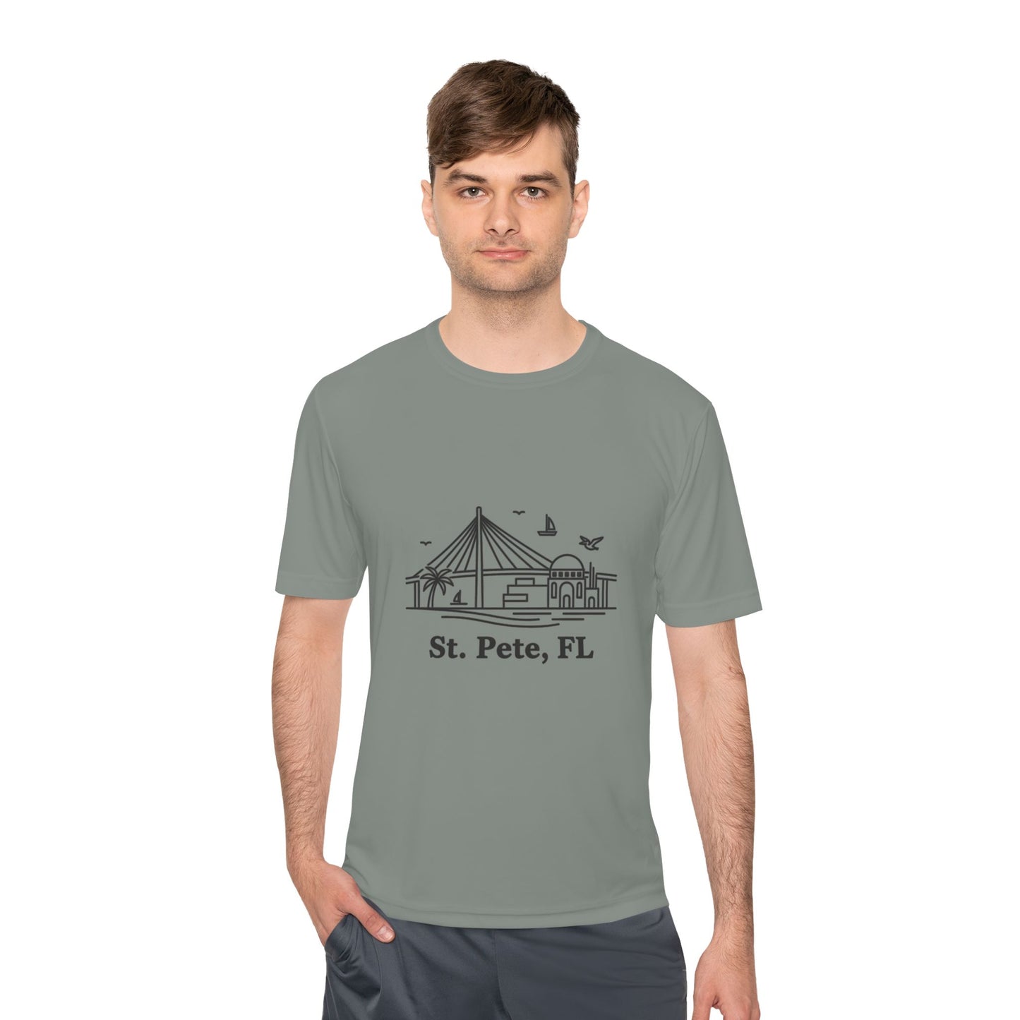 St. Pete Pier Graphic Tee — St. Pete, FL Souvenir Shirt