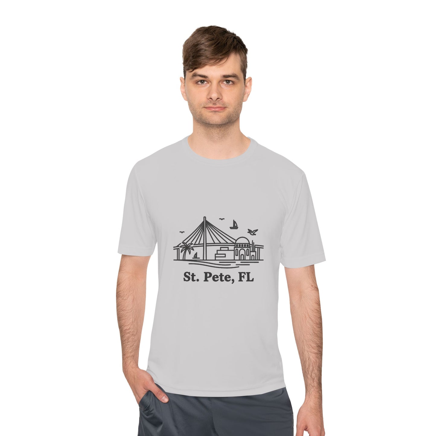 St. Pete Pier Graphic Tee — St. Pete, FL Souvenir Shirt