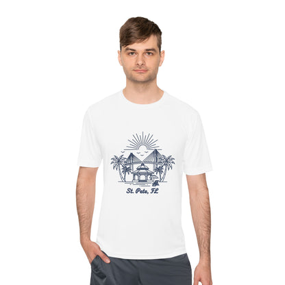St. Pete, FL Beach Hut Tee – Coastal Vacation T-Shirt
