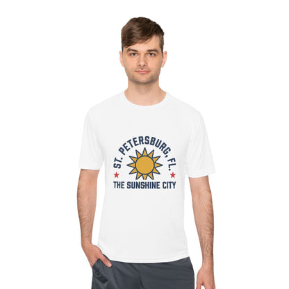 St. Petersburg FL 'The Sunshine City' Moisture-Wicking Tee