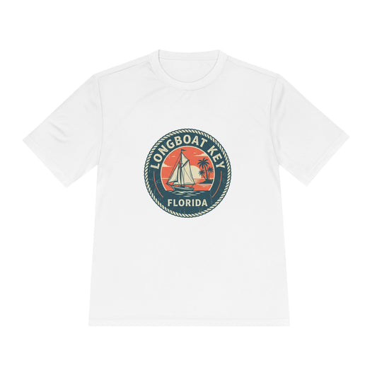 Longboat Key Florida Sailboat Tee — Vintage Coastal Vacation T-Shirt