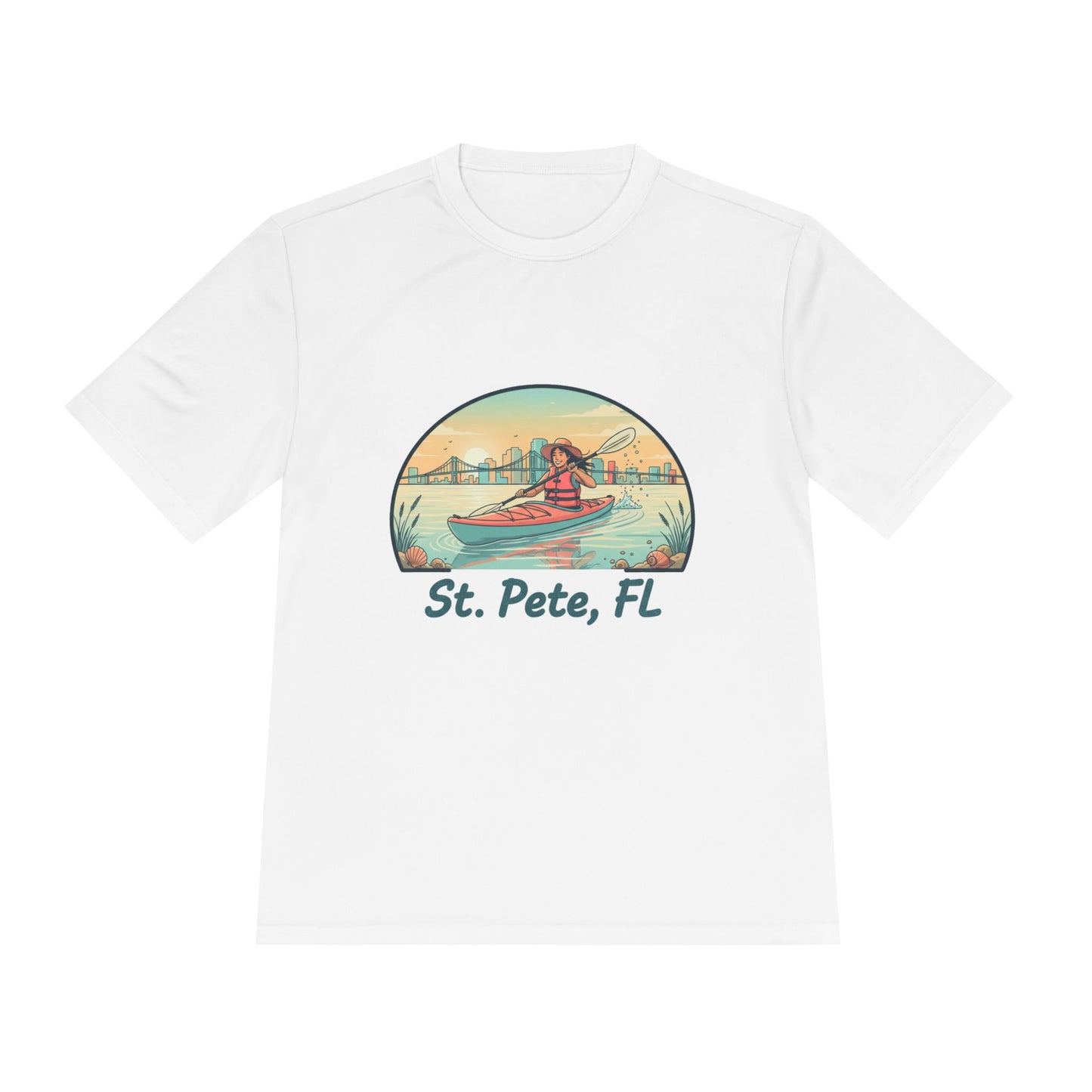 St. Pete, FL Kayak Sunset Tee
