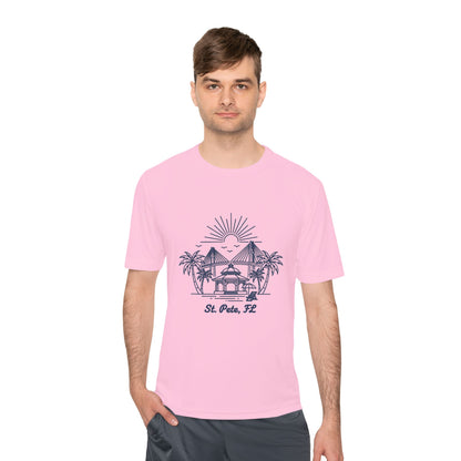St. Pete, FL Beach Hut Tee – Coastal Vacation T-Shirt