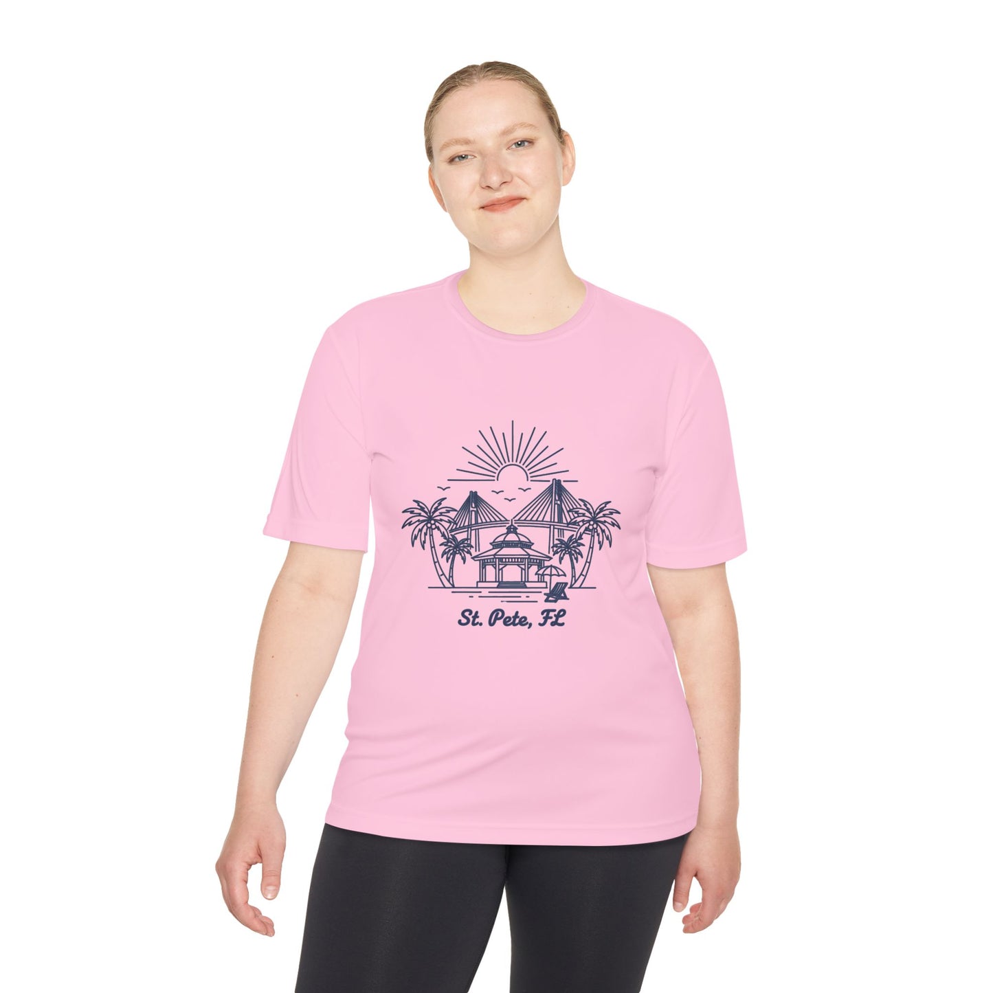 St. Pete, FL Beach Hut Tee – Coastal Vacation T-Shirt