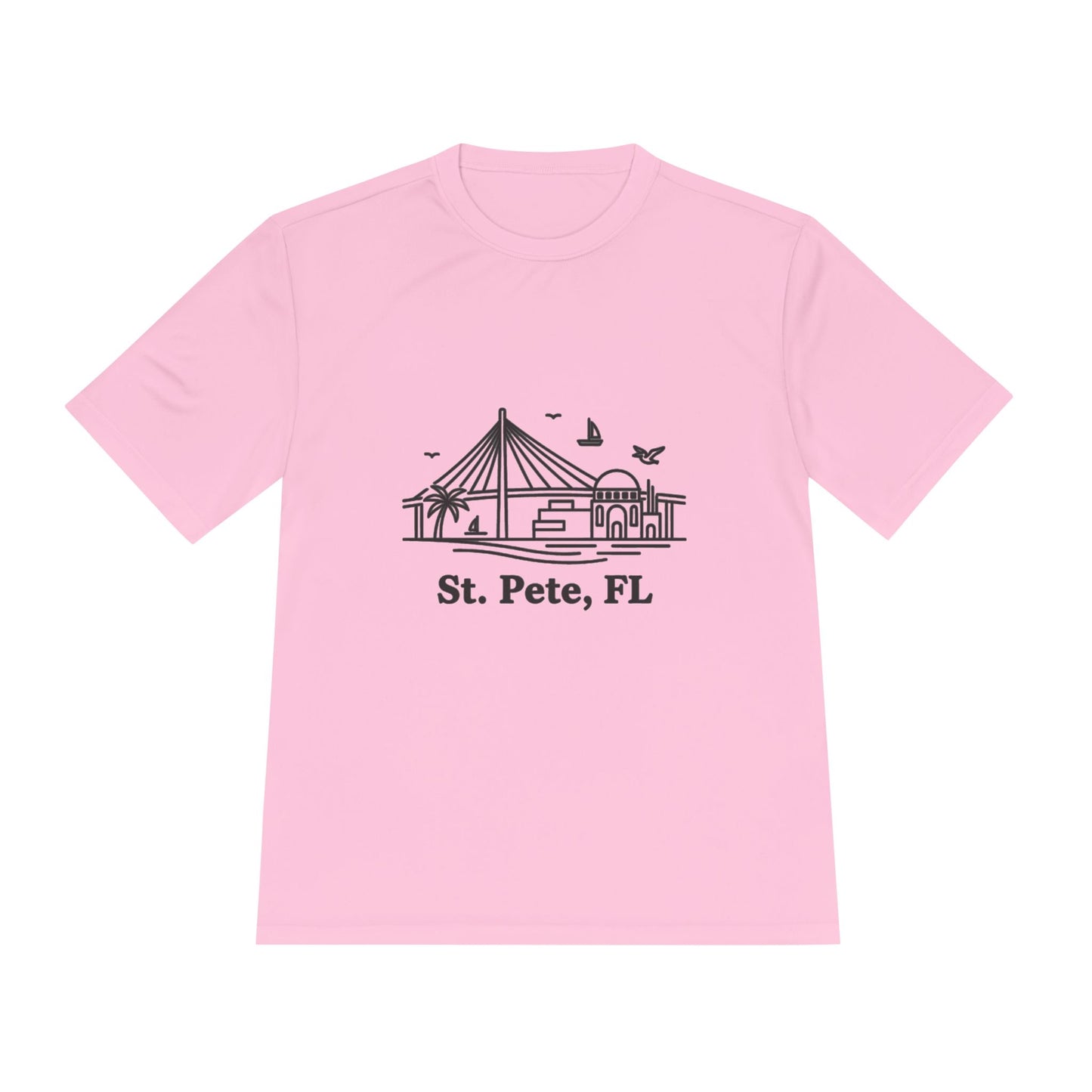 St. Pete Pier Graphic Tee — St. Pete, FL Souvenir Shirt