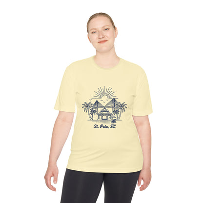 St. Pete, FL Beach Hut Tee – Coastal Vacation T-Shirt