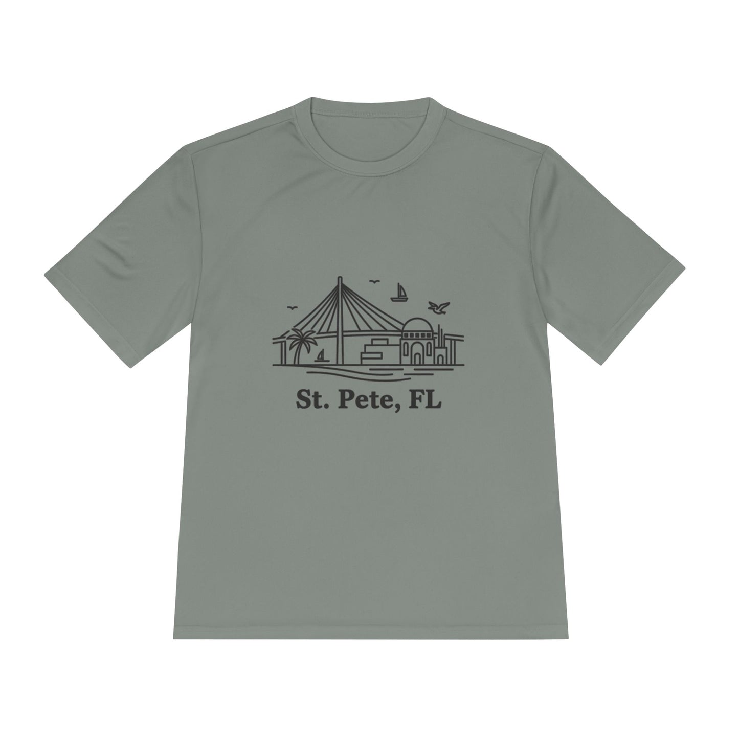 St. Pete Pier Graphic Tee — St. Pete, FL Souvenir Shirt