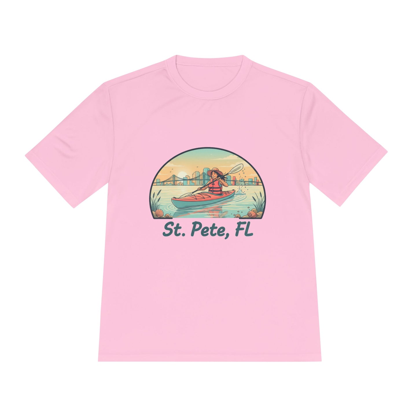 St. Pete, FL Kayak Sunset Tee
