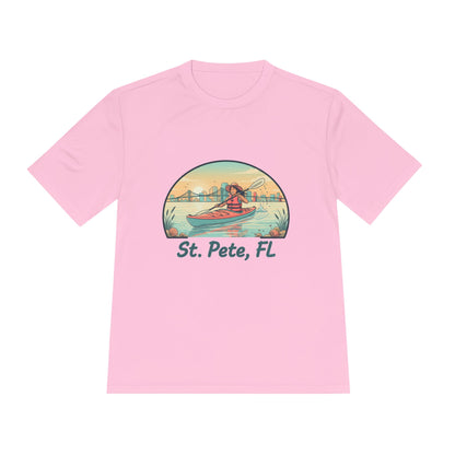 St. Pete, FL Kayak Sunset Tee