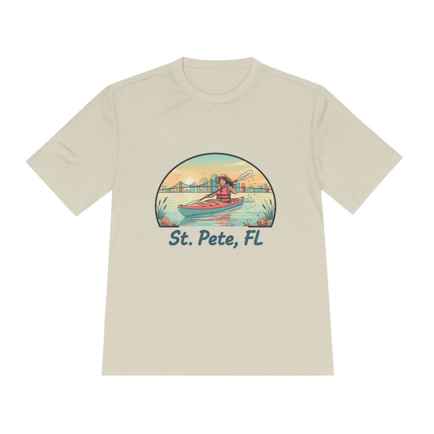 St. Pete, FL Kayak Sunset Tee