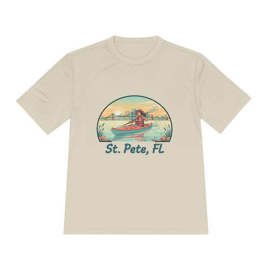 St. Pete, FL Kayak Sunset Tee