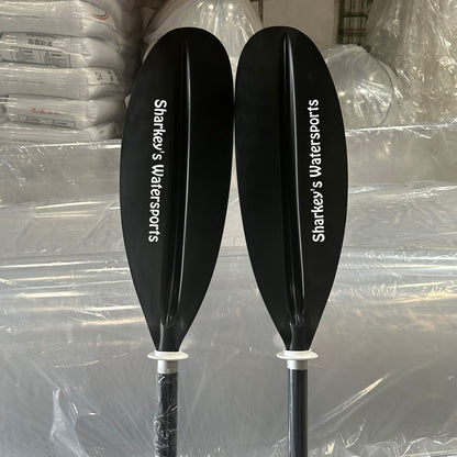 Clear Tandem Two Seat Kayak - Fully Clear with 2 Seats and 2 Paddles.