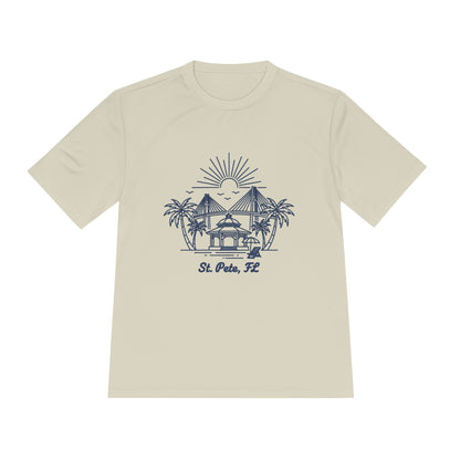 St. Pete, FL Beach Hut Tee – Coastal Vacation T-Shirt