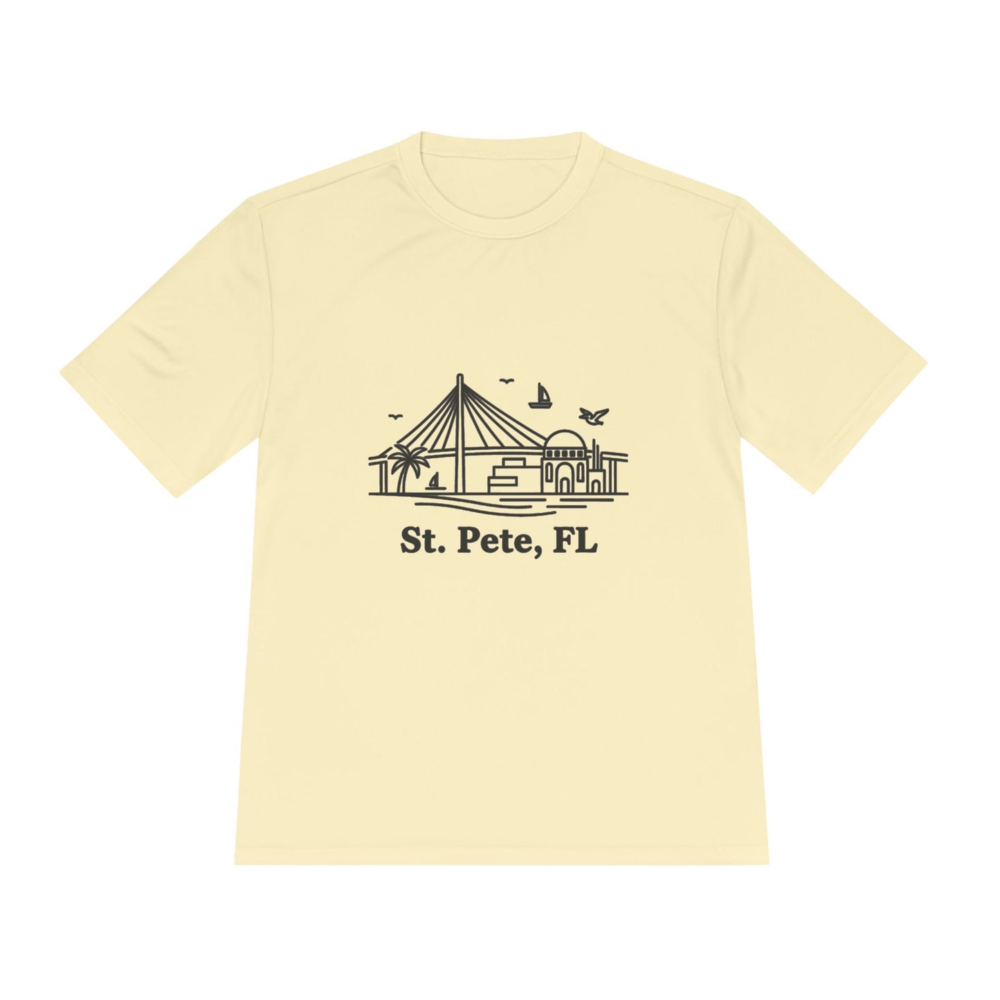 St. Pete Pier Graphic Tee — St. Pete, FL Souvenir Shirt - Watersports Now 