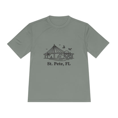 St. Pete Pier Graphic Tee — St. Pete, FL Souvenir Shirt - Watersports Now 
