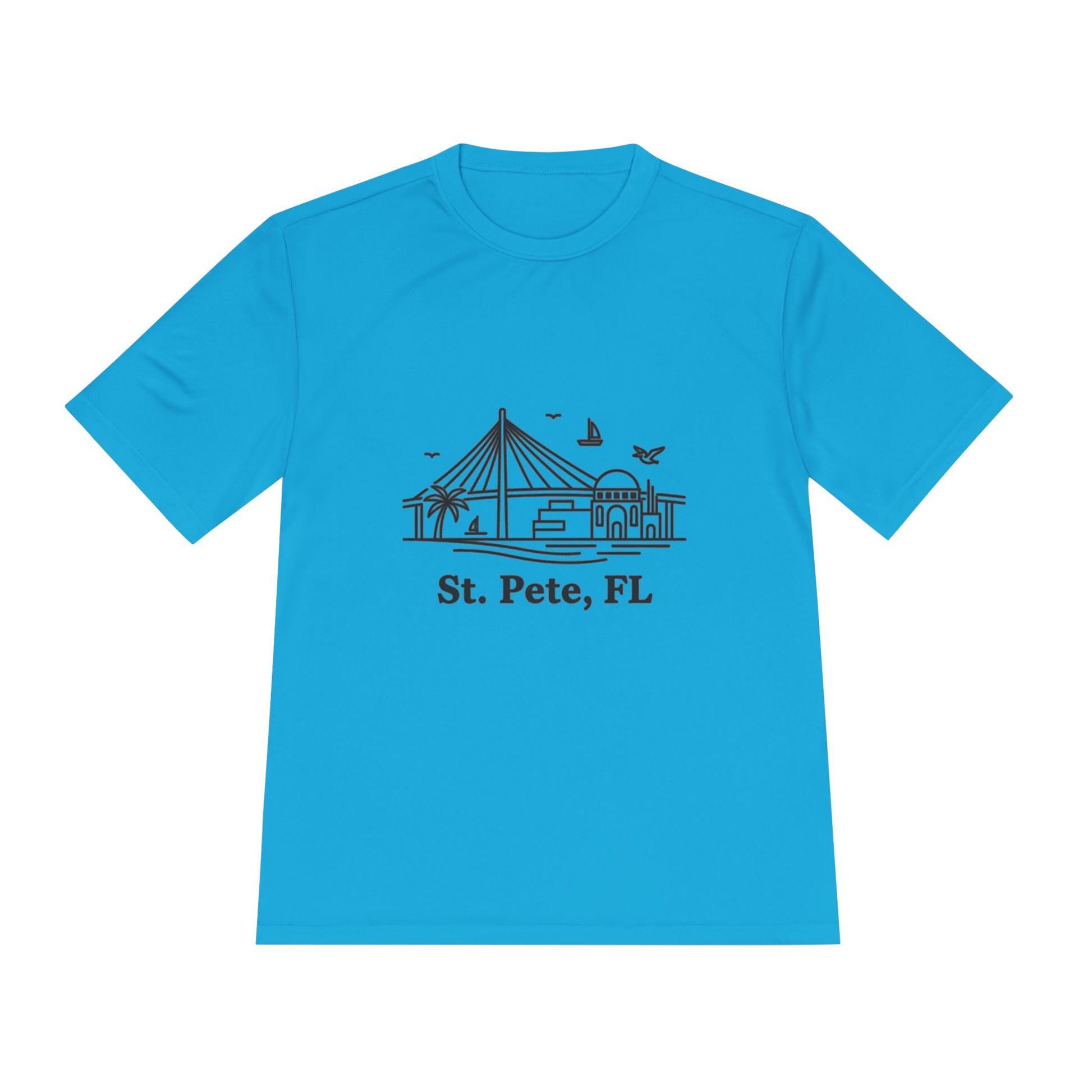 St. Pete Pier Graphic Tee — St. Pete, FL Souvenir Shirt - Watersports Now 