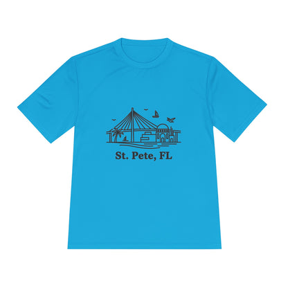 St. Pete Pier Graphic Tee — St. Pete, FL Souvenir Shirt - Watersports Now 