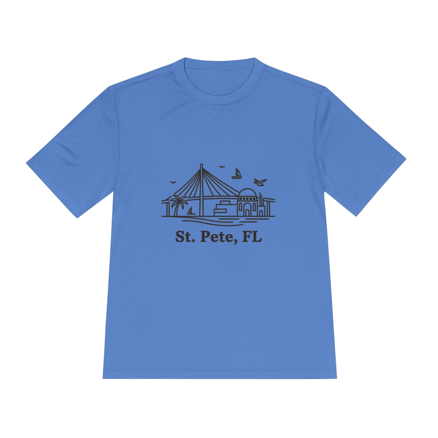 St. Pete Pier Graphic Tee — St. Pete, FL Souvenir Shirt - Watersports Now 