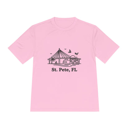 St. Pete Pier Graphic Tee — St. Pete, FL Souvenir Shirt - Watersports Now 