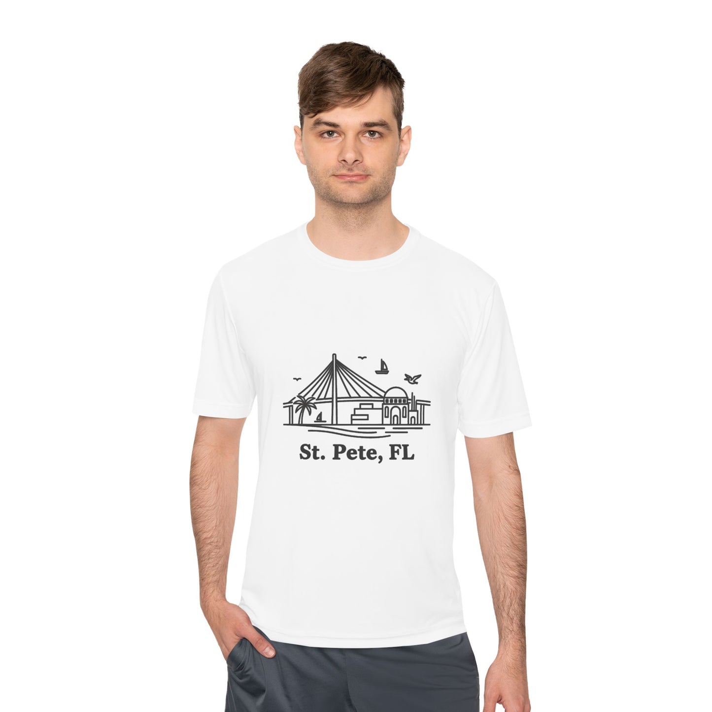 St. Pete Pier Graphic Tee — St. Pete, FL Souvenir Shirt - Watersports Now 