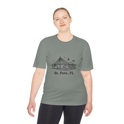 St. Pete Pier Graphic Tee — St. Pete, FL Souvenir Shirt - Watersports Now 