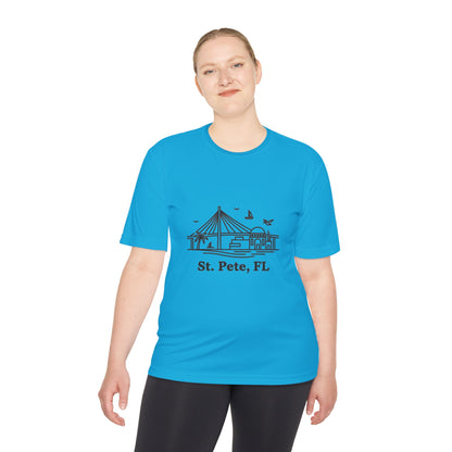 St. Pete Pier Graphic Tee — St. Pete, FL Souvenir Shirt - Watersports Now 