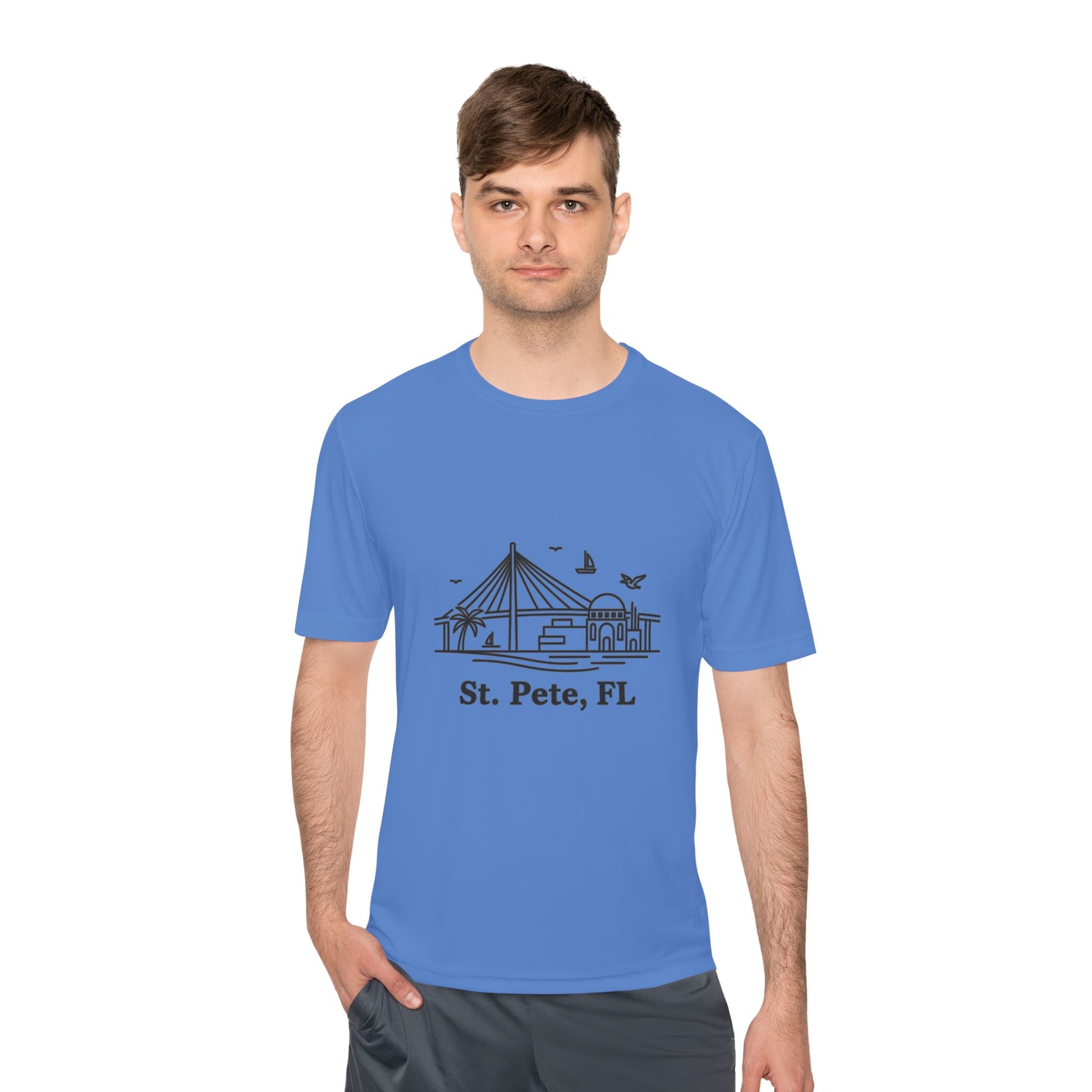 St. Pete Pier Graphic Tee — St. Pete, FL Souvenir Shirt - Watersports Now 