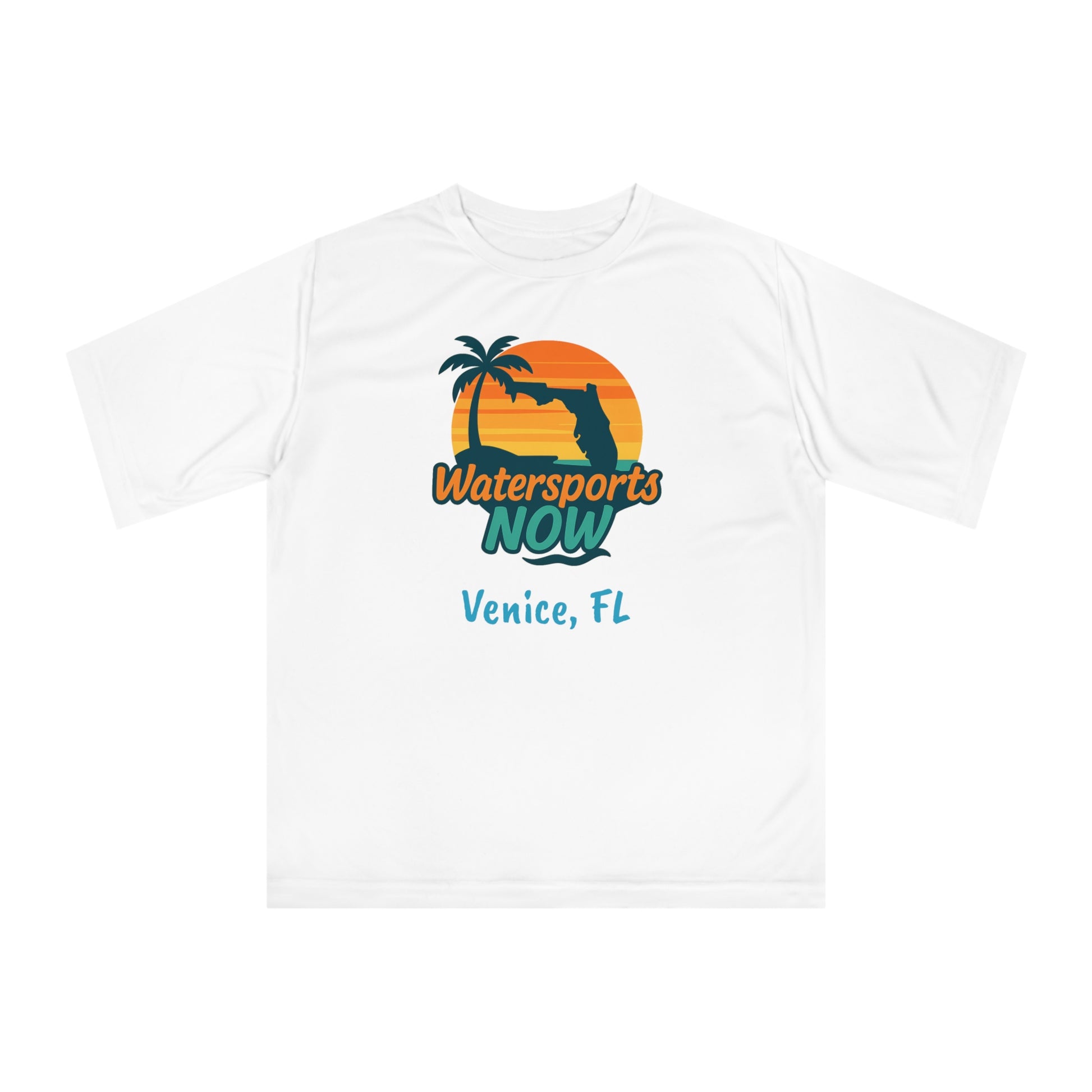 Watersports Now Active Venice FL, Beachwear, Sports Tee, Gift for Water Lovers, Summer Wear, Venice FL Tee - Watersports Now 